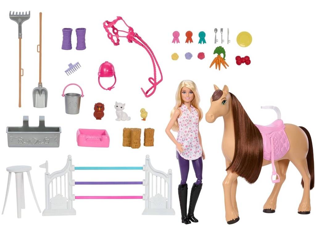 Barbie Ultimate Stable con Muñeca, Caballo y Accesorios