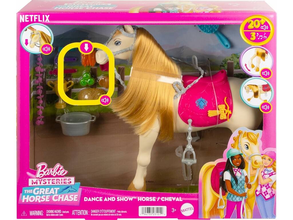 Barbie Caballo con Sonidos Mattel HXJ42