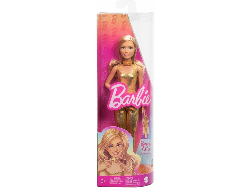 Barbie Fashionista Boneca Golden Dreams