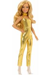 Poupe Barbie Fashionista Rves d'Or