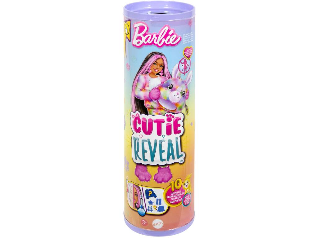 Barbie Cutie Reveal Sogni Colorati Bambola coniglietto Mattel HRK38