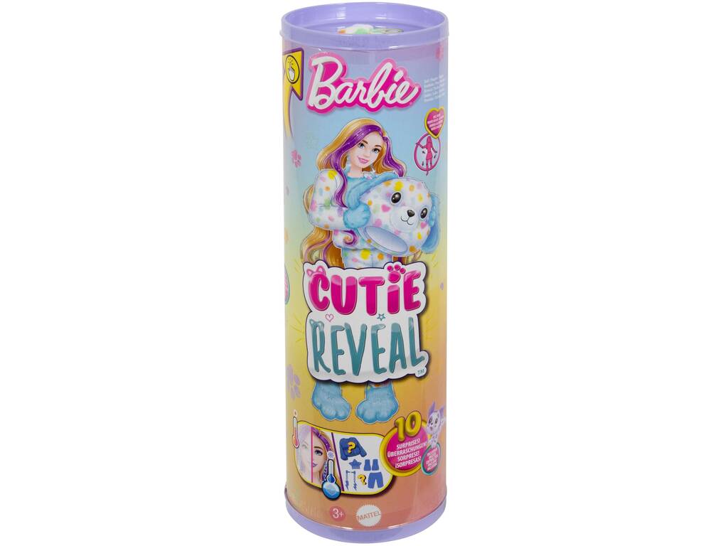 Barbie Cutie Reveal Sueños de Colores Dalmatinerpuppe Mattel HRK41