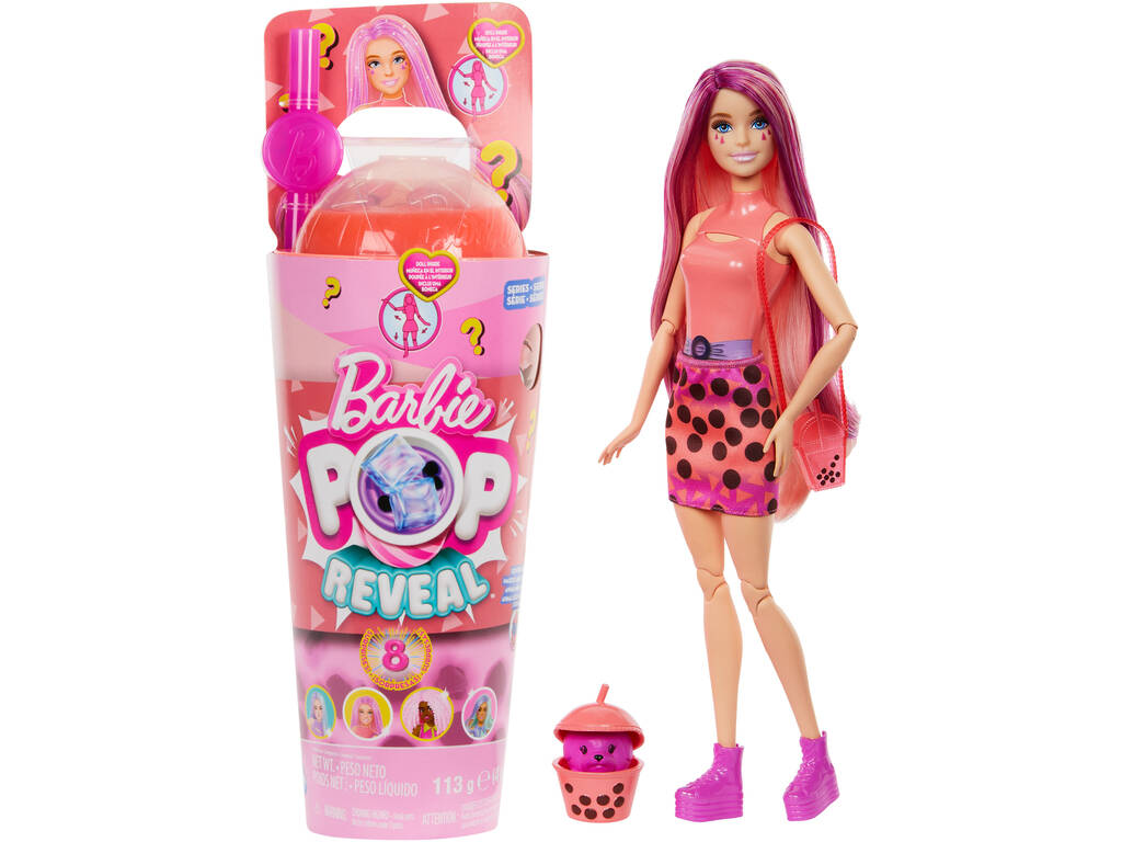 Barbie Pop! Reveal Bubble Tea Mochi di Mango di Mattel HTJ22