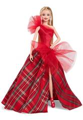 Barbie Signature Holiday Barbie 2024 Mattel HRM61