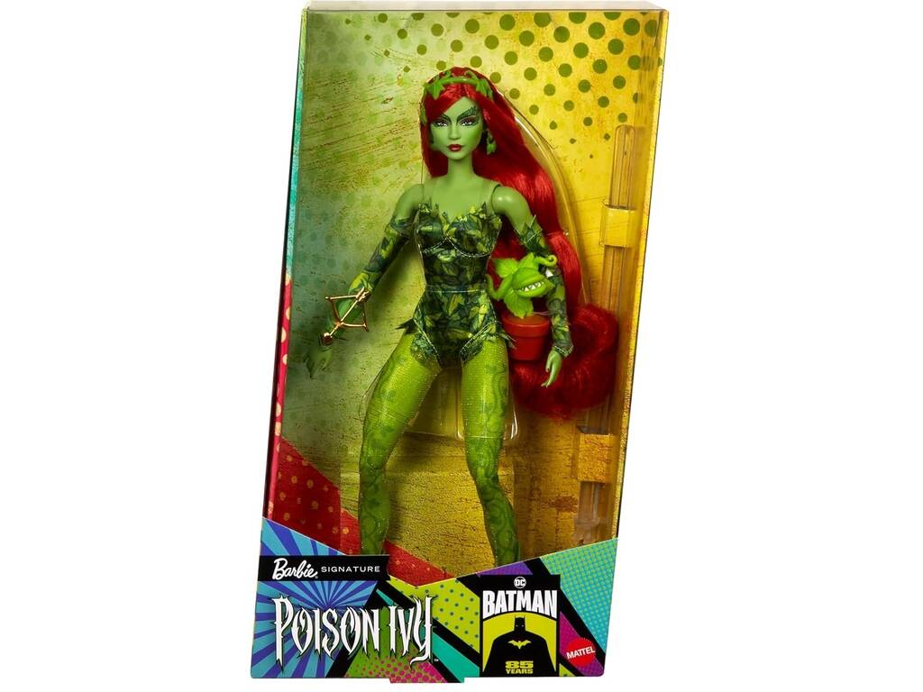 Barbie Signature Batman 85 Aniversaio Muñeca Poison Ivy