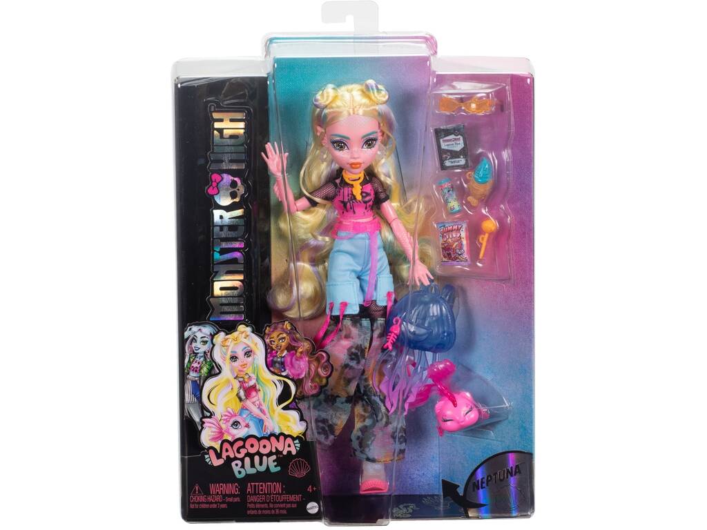 Monster High Lagoona Bleu de Mattel HXH75