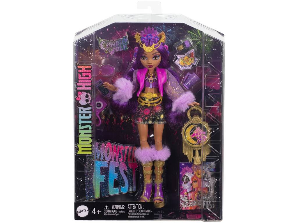 Monster High Monster-Party Clawdeen Wolf von Mattel HXH80