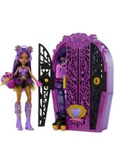 Monster High Skulltimate Secrets Boneca Clawdeen Wolf com Guarda-Roupa Mattel HXH85