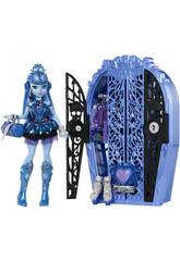 Monster High Skulltimate Secrets Boneca Abbey Bominable com Guarda-Roupa Mattel HXH87