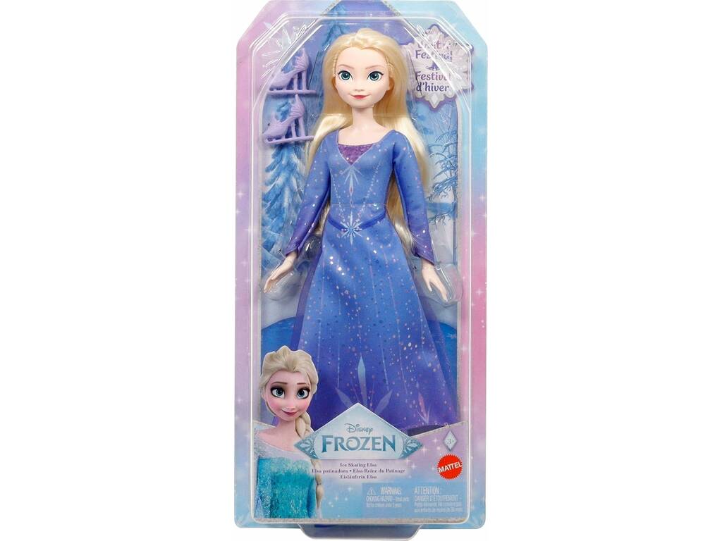 Frozen Muñeca Elsa Patinadora Mattel JBG53