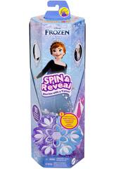 Frozen Boneca Anna Spin And Reveal Mattel HXD27