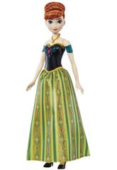 Frozen Boneca Anna Musical em Portugus de Mattel HMG47