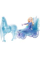 Frozen Carruagem de Aventuras de Elsa e Nokk Mattel JBG56