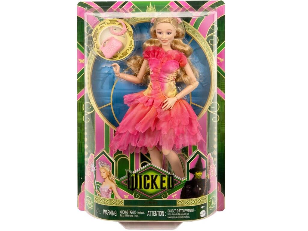 Wicked Boneca Glinda Arduenna Mattel HXT63