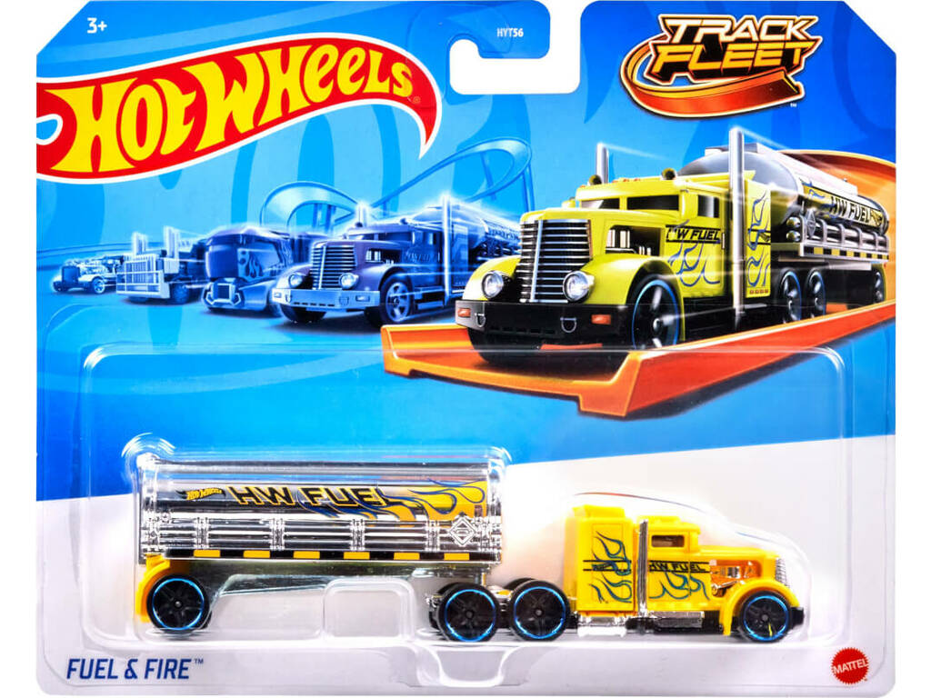 Hot Wheels Track Fleet Trucks Mattel HYT56