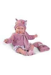 Baby Doll My First Reborn Martina 52 cm avec couverture Antonio Juan 81387