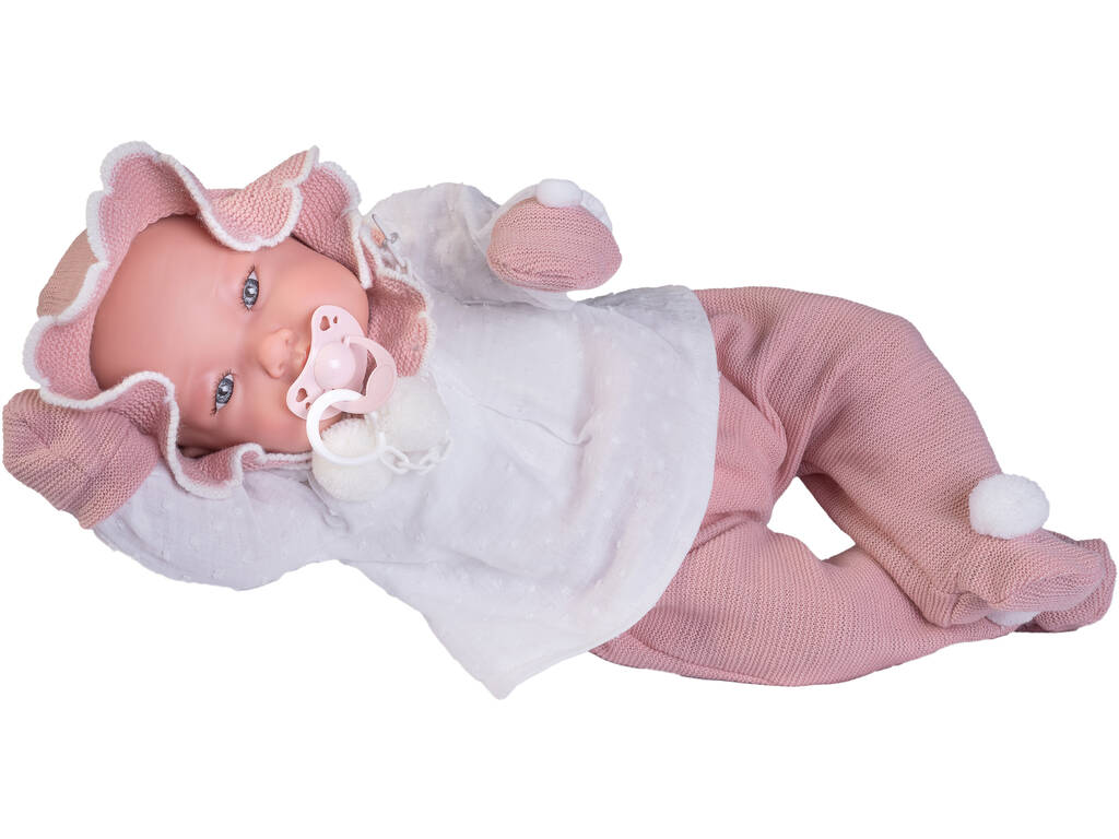 Puppe Baby Mein Erstes Reborn Alejandra 52 cm mit Tasche Antonio Juan 81389