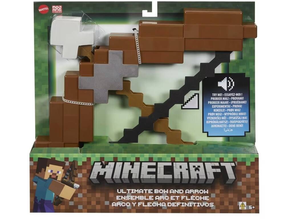 Minecraft Arco e Freccia Definitivi Mattel JDJ04