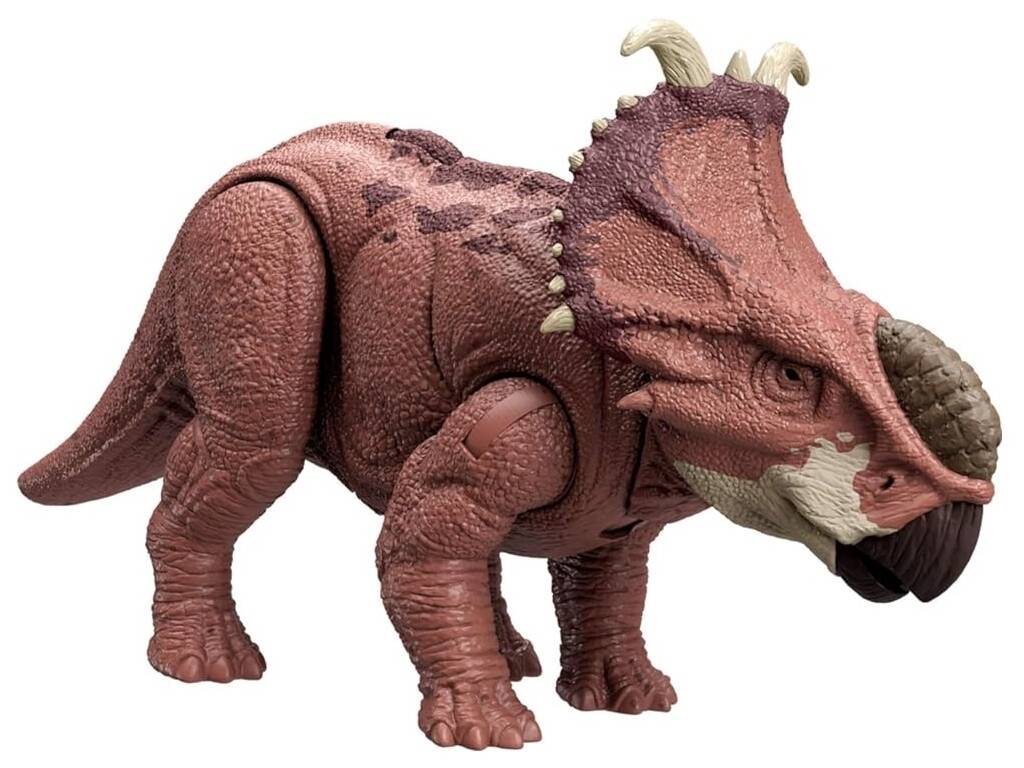 Jurassic World Chaos Theory Figura Pachyrhinosaurus Ruggito Selvaggio Mattel HTK72