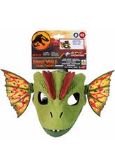 Jurassic World Chasos Theory Mask Dilophosaurus Venomous Launch Mattel HXF55