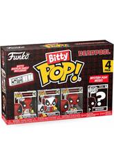 Funko Pop Bitty Deadpool Pack 4 Mini Figuren 84959