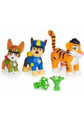 Paw Patrol Jungle Pups Figures Chase, Tracker et Tiger Spin Master 6068629