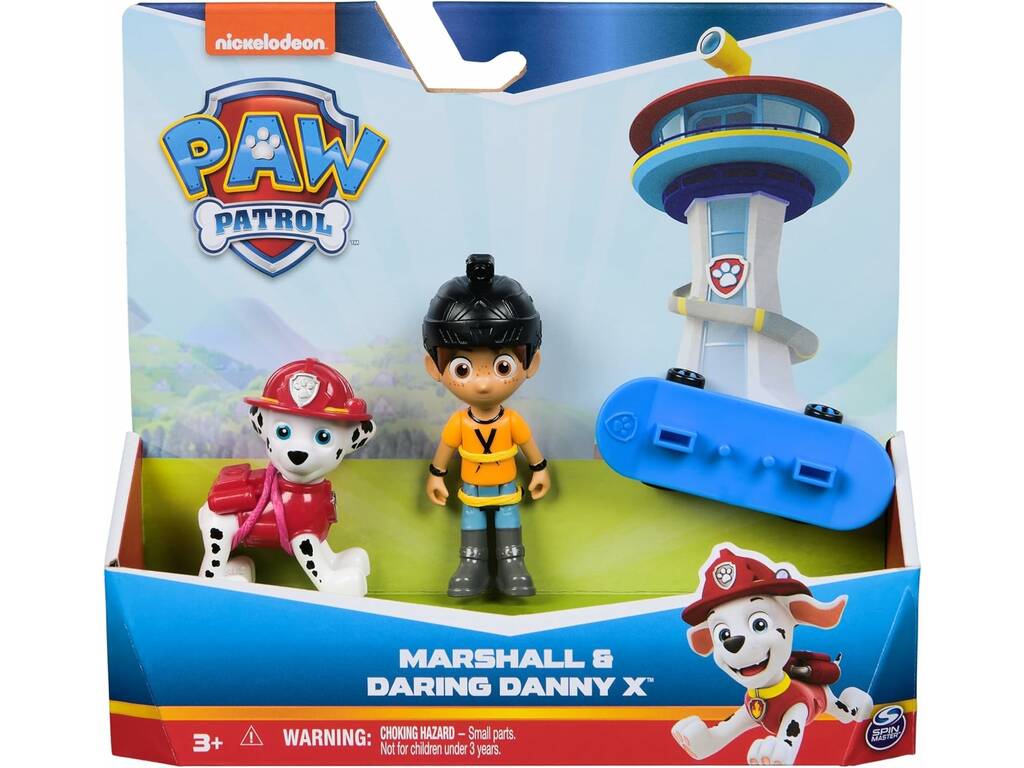 Patrulla Canina Pack Marshall y Daring Danny X Spin Master 6070747