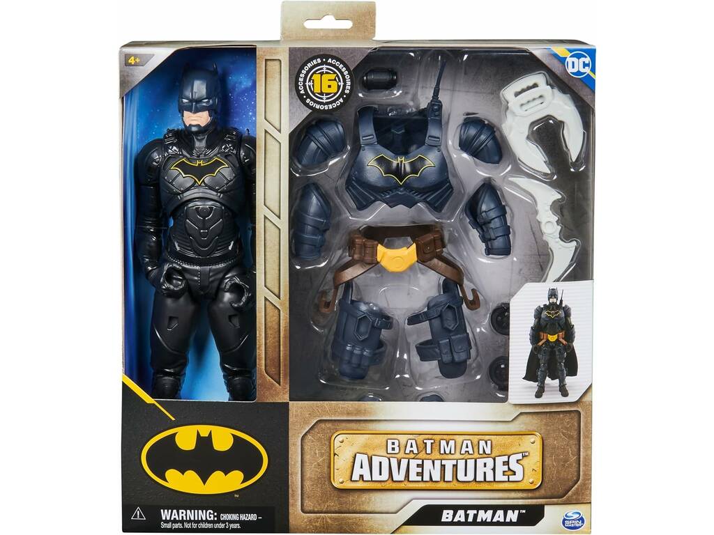 Batman Adventures DC Figura Batman Deluxe 30 cm. Spin Master 6067399