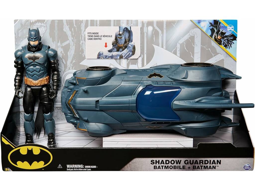 Batman Pack Batmobile e Figura Batman 29 cm. Spin Master 6070521