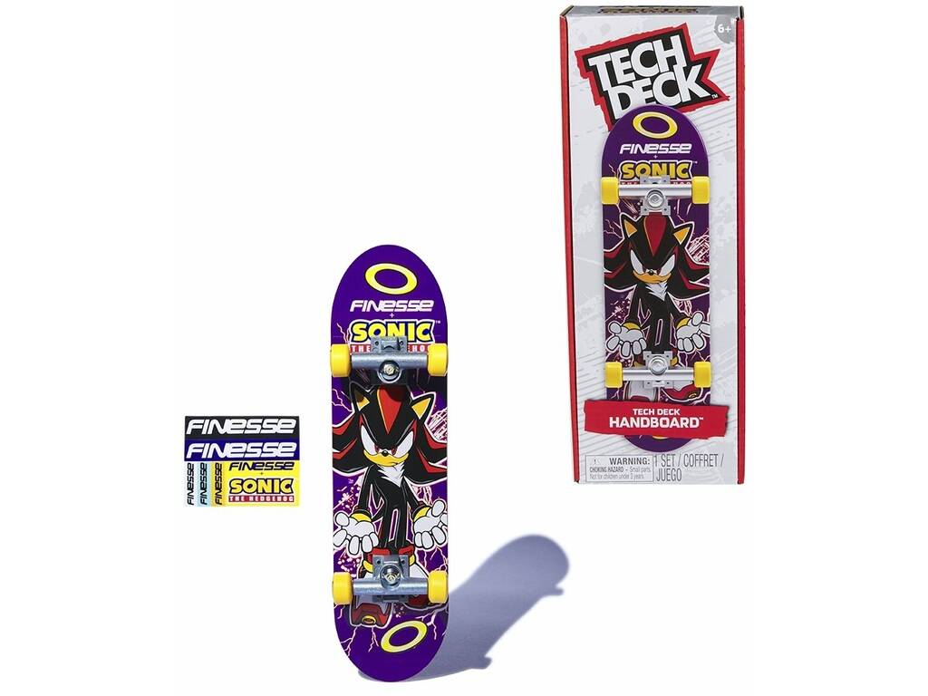 Tech Deck Handboard Finesse Sonic Spin Master 6071366