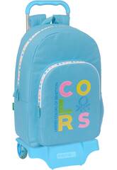 Mochila Grande con Carro Benetton Spring de Safta 612451160