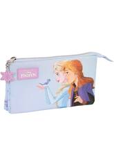 Estojo Triplo Frozen Believe Safta 812315744