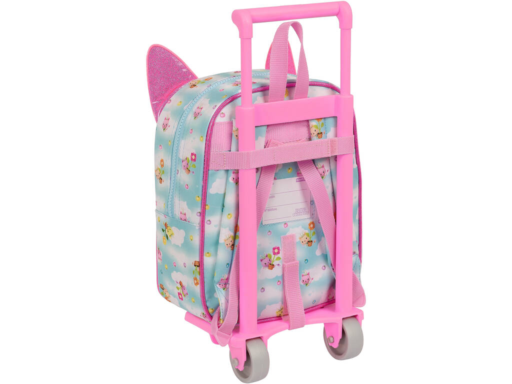 Mochila 232 con Carro 805 Gabby´s Doll House de Safta 612327280