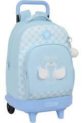 Mochila Grande con Ruedas Compact Extraible Glowlab Safta 612313918