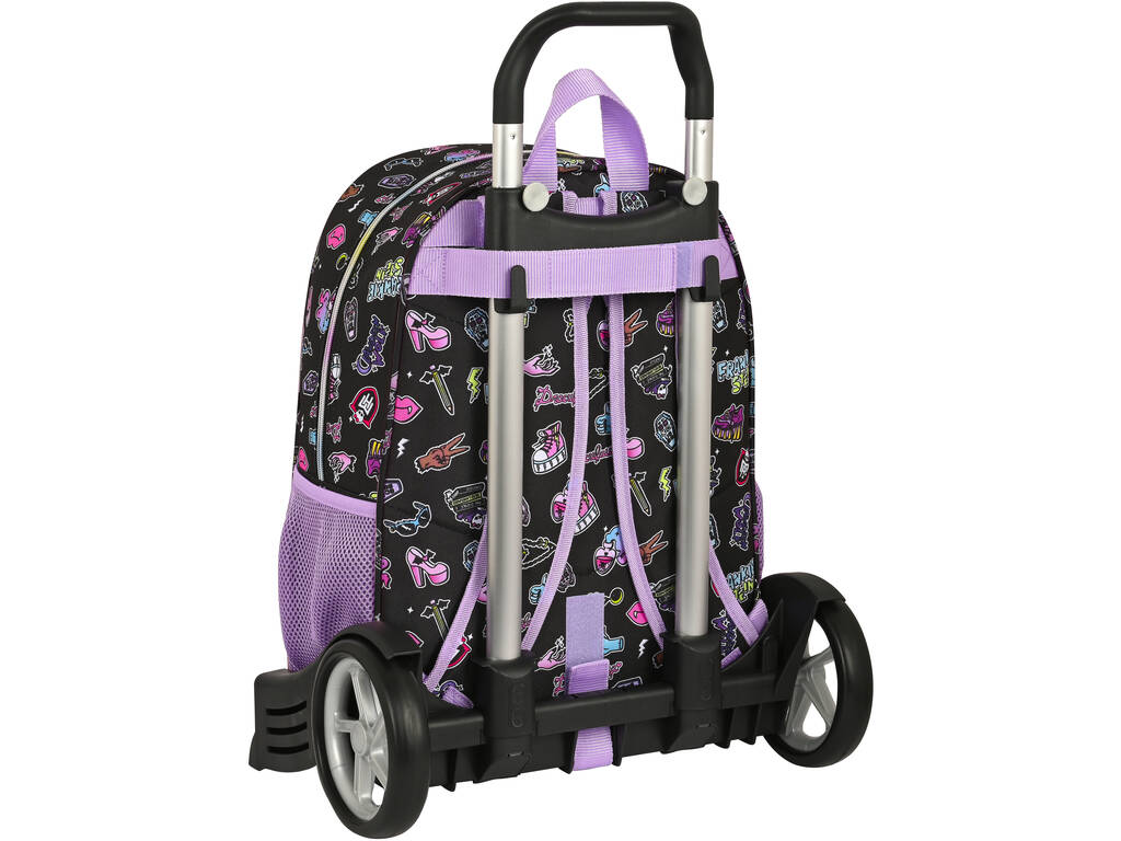 Zaino con trolley Evolution Monster High Safta 612398860