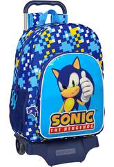 Mochila 180 con Carro 905 Sonic Speed de Safta 612395313