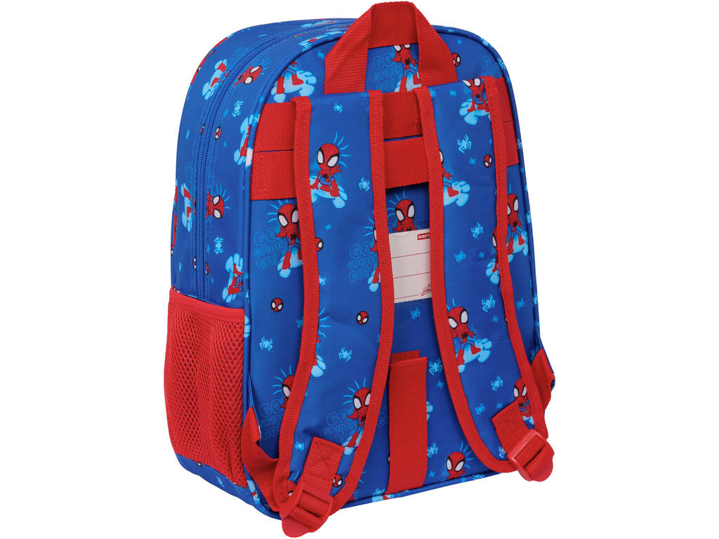 Zaino per bambini adattabile al trolley Spidey di Safta 642432185