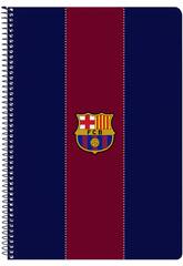 Folio-Heft mit Hartcover 80 Bltter F.C. Barcelona 1 von Safta 512329066