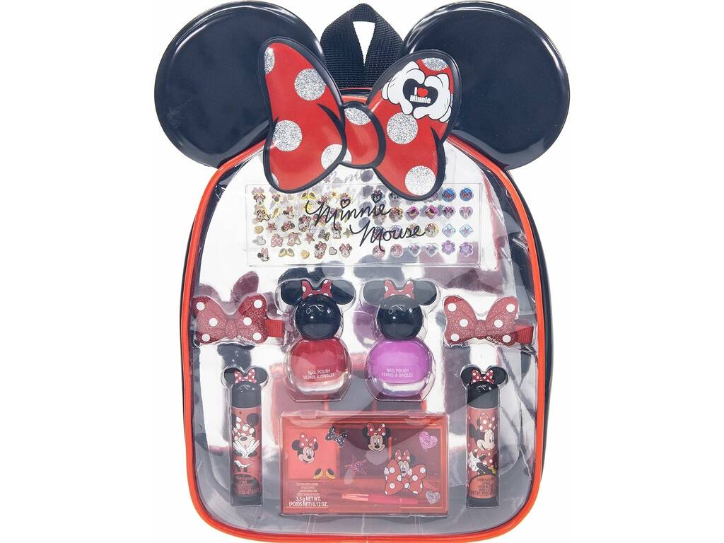 Minnie Conjunto de Cosméticos Townley Girl com Acessórios de Cabelo MB1344GA