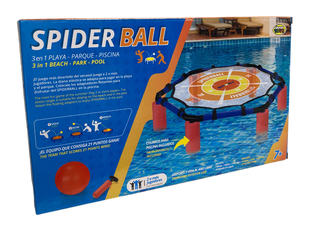 3-in-1 schwimmendes Ziel mit Ball und Inflator