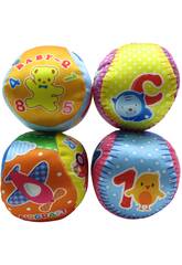 Set di 4 palline morbide