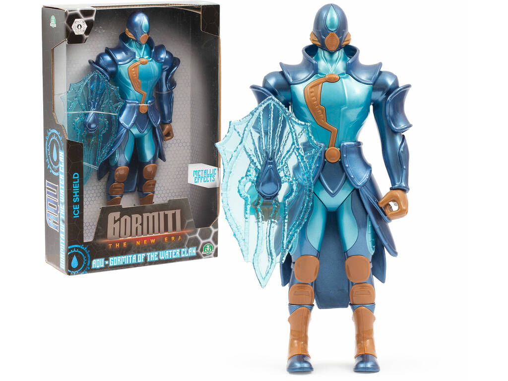 Gormiti The New Era 27 cm Gormiti Hero Action Figure with Famosa Weapon GRV06000