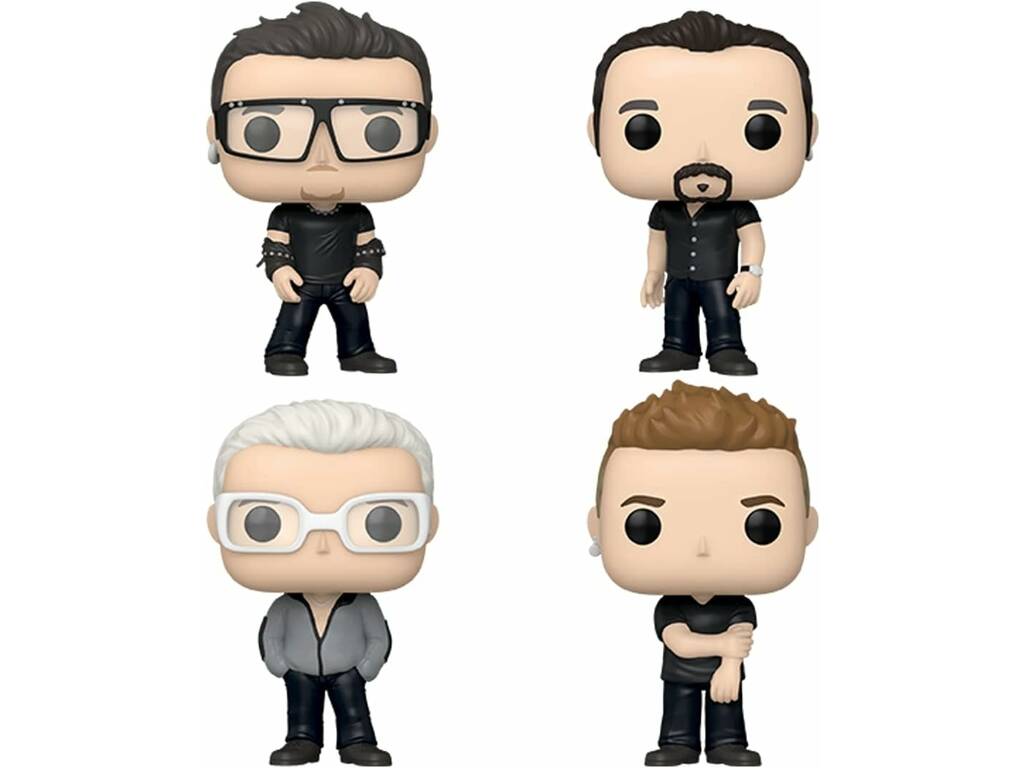 Funko Pop Albums Deluxe Album Pop U2 avec figurines 67391