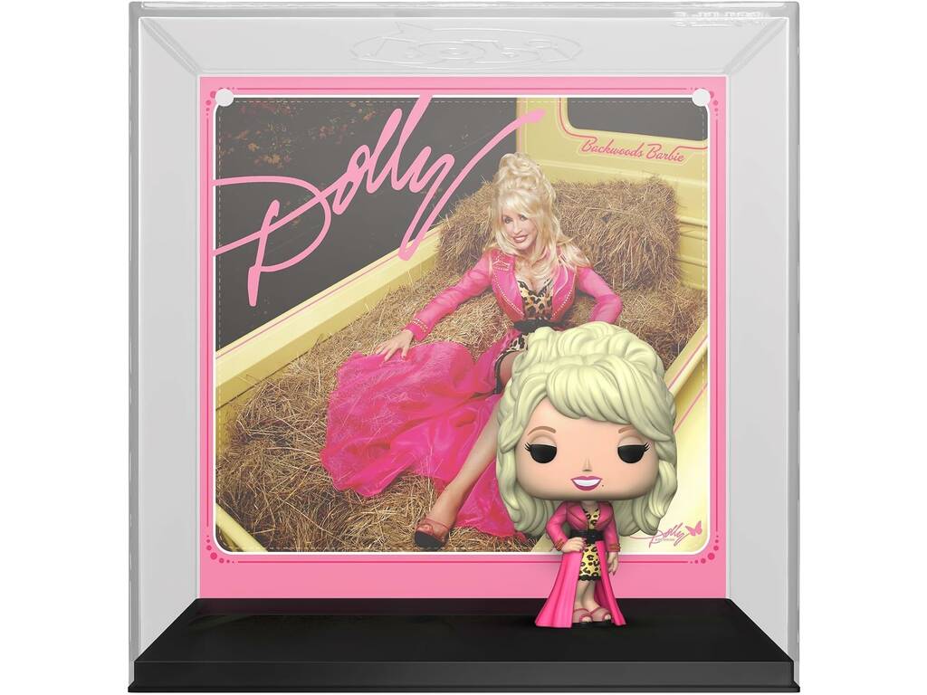 Funko Pop Album Dolly Parton Album Backwoods Barbie con figura 64040