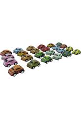 Set 24 Coches de Metal de 5.5 cm