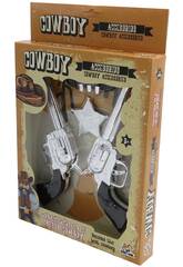 Sets mit 2 Cowboy-Pistolen und Zubehr