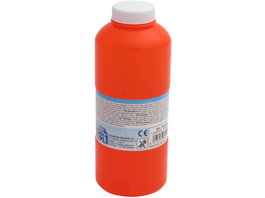 Liquide de savon à bulles 450 ml rouge