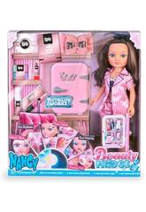 Nancy Beauty Fridge Boneca com Acessrios de Beleza