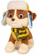 Peluche Paw Patrol Rubble de Invierno 20 cm Famosa 760023917