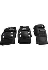 Set Protecciones Multideporte X-Trem Talla S para Nios con Coderas, Rodilleras y Muequeras